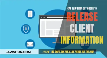 Law Firm Access: Client Information Release Orders