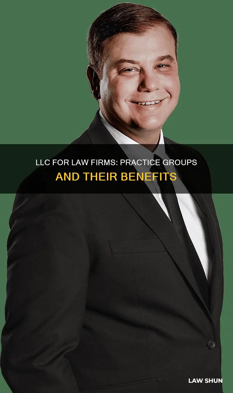 can law firm use series llc for practice groups