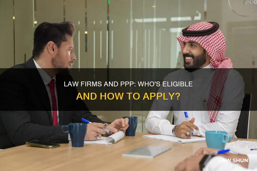 can law firms apply for ppp