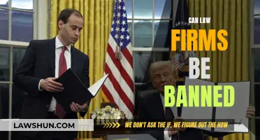 Law Firms: Can They Face Bans?