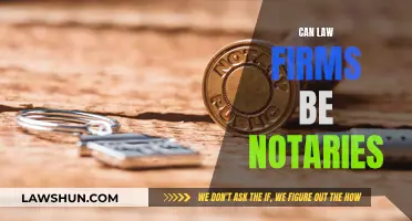 Law Firms: Can They Also Be Notaries?