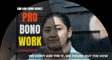 Pro Bono Work: Tax Deductions for Law Firms?