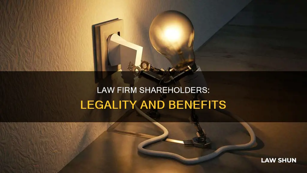 can law firms have shareholders