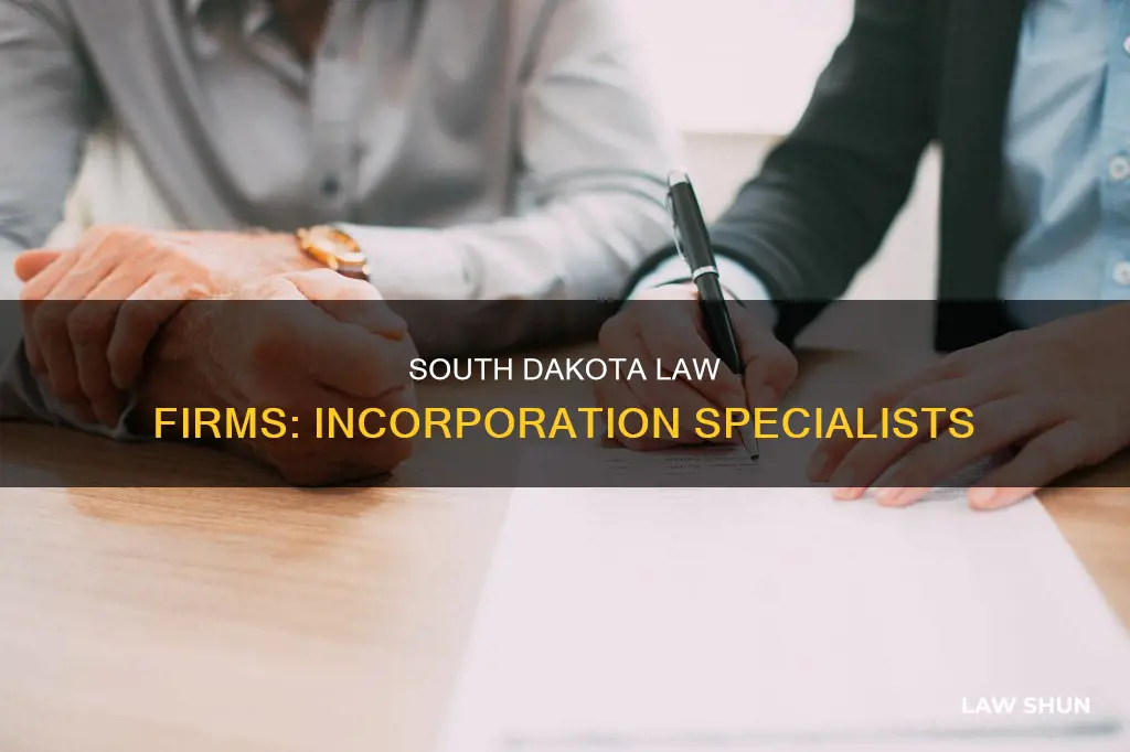 can law firms in south dakota incorporate