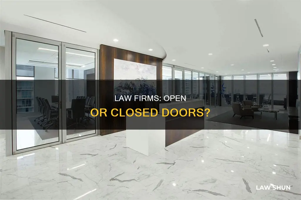 can law firms remain open