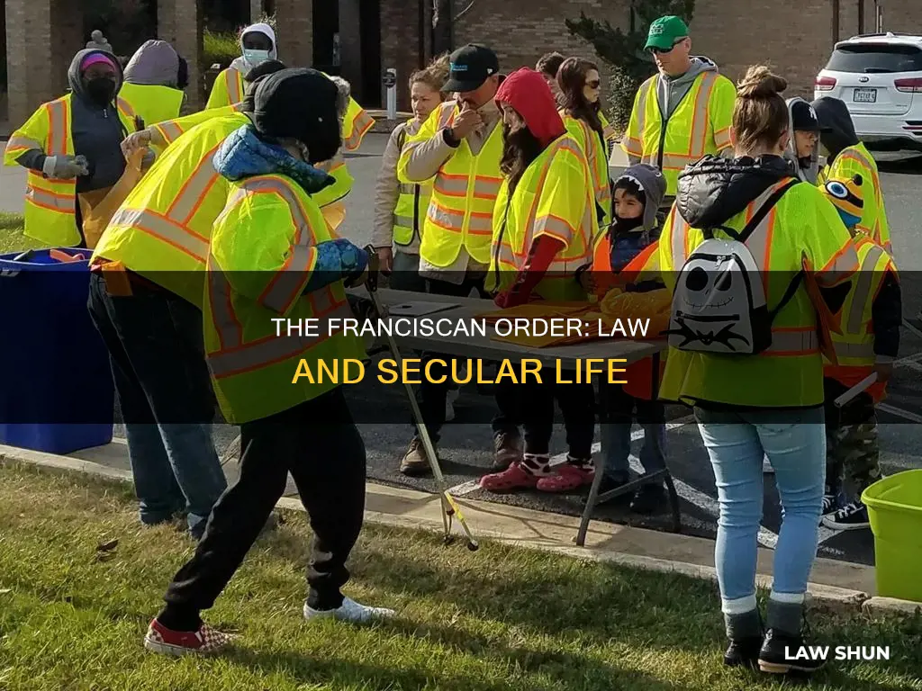 can law in reference to the order of franciscans secular