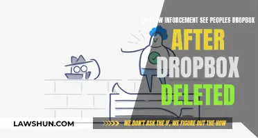 Can Police Access Deleted Dropbox Files?