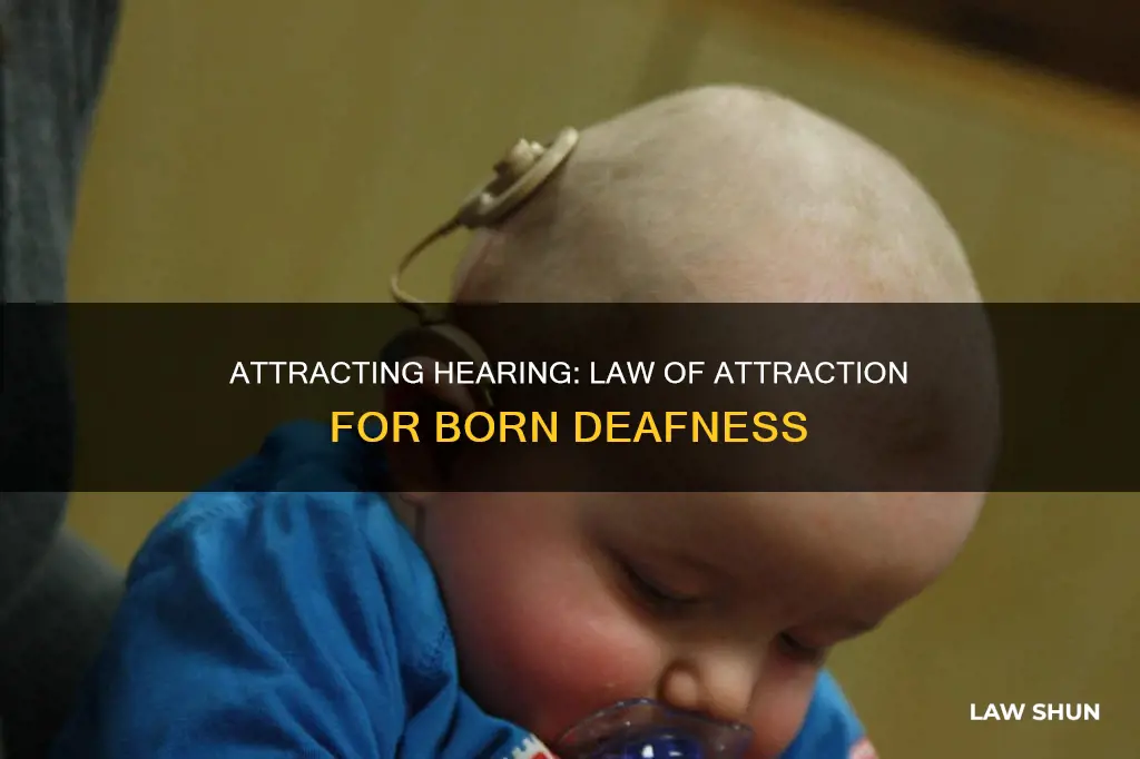 can law of attraction cure born deafness