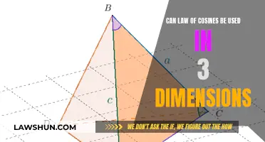 Cosine Law: 2D to 3D Applications Explored