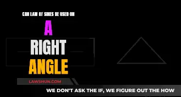 The Law of Sines and Right Triangles