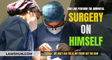 Law's Self-Surgery: Can He Perform It?