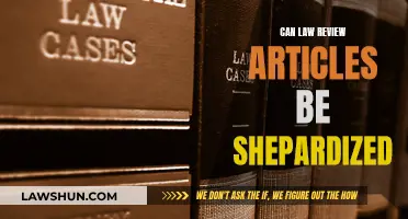 Shepardizing Law Review Articles: What You Need to Know