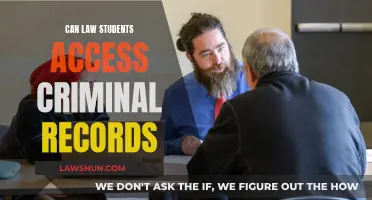 Law Students' Access to Criminal Records: What's Allowed?
