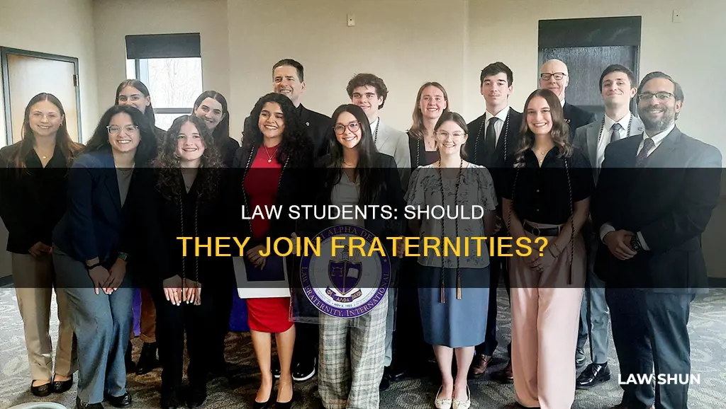 can law students be in fraternities