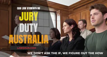Law Students and Jury Duty: An Australian Perspective