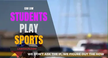 Law Students and Sports: Can They Play?