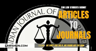 Law Students: Get Published in Journals