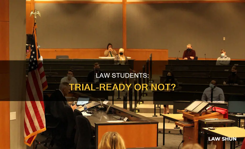 can law students try cases