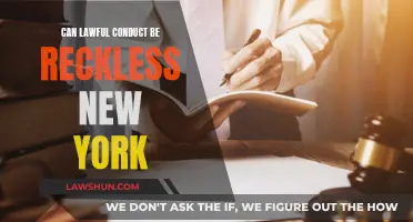 Reckless Lawful Conduct: New York's Unique Perspective