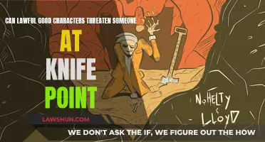 Good Characters, Bad Choices: Knife-Point Threats?
