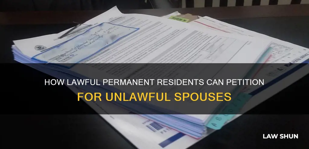can lawful permanent resident petition for unlawful sp