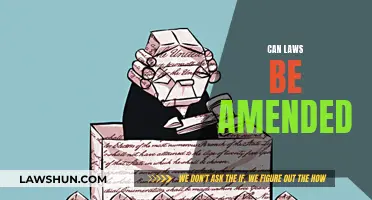 Amending Laws: A Dynamic and Ever-evolving Process
