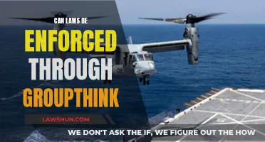 Enforcing Laws: Groupthink's Power and Perils