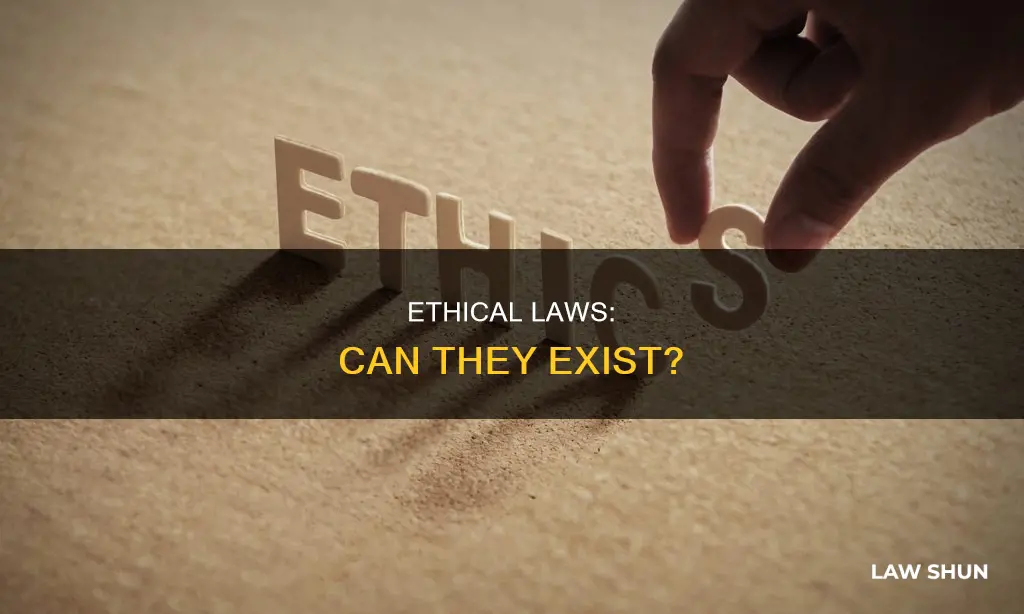 can laws be ethical