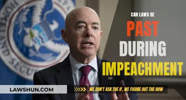 Impeachment and Lawmaking: Can Laws Be Passed?