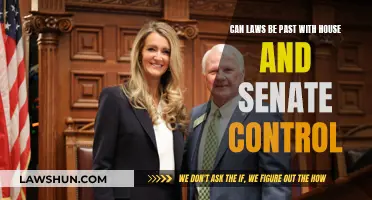 How Laws are Passed with House and Senate Control