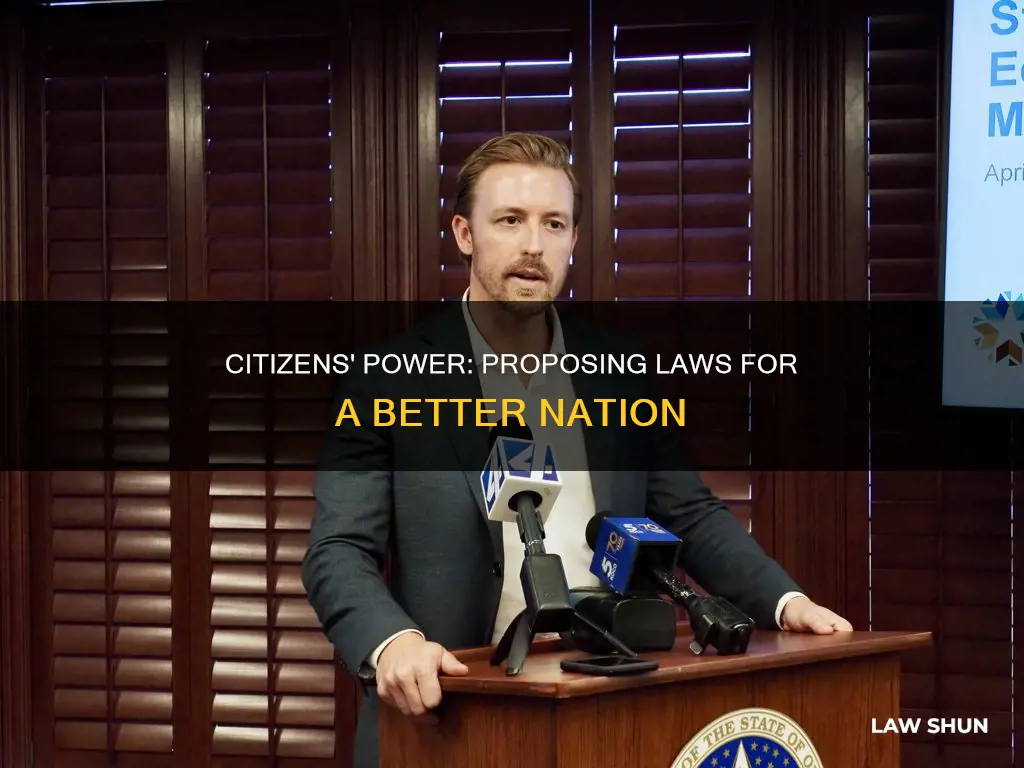 can laws be proposed by citizens