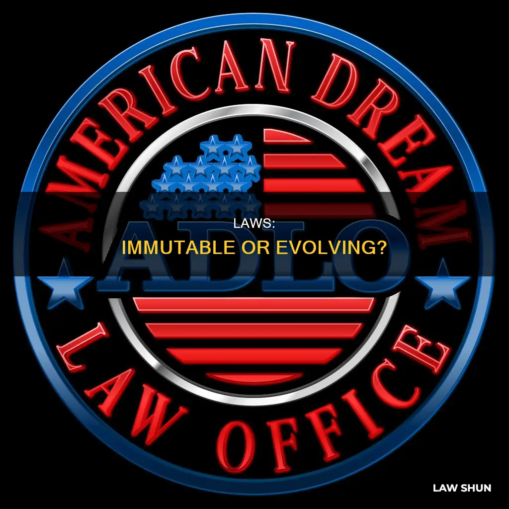 can laws be removed