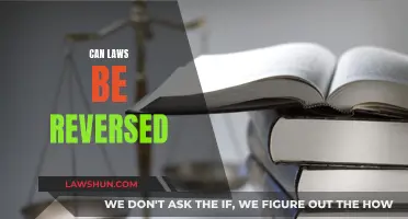 The Reversal of Laws: Is It Possible?