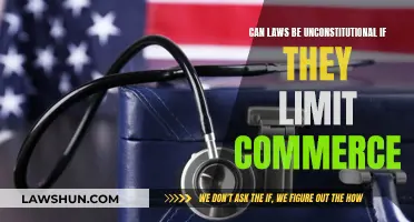 Commerce Constraints: Are Laws Unconstitutional?