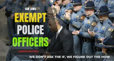 Police Officers and Legal Exemptions: A Complex Dynamic