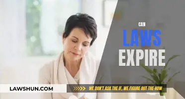 The Evolution of Laws: Do They Expire?