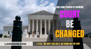Supreme Court Rulings: Immutable or Evolving?
