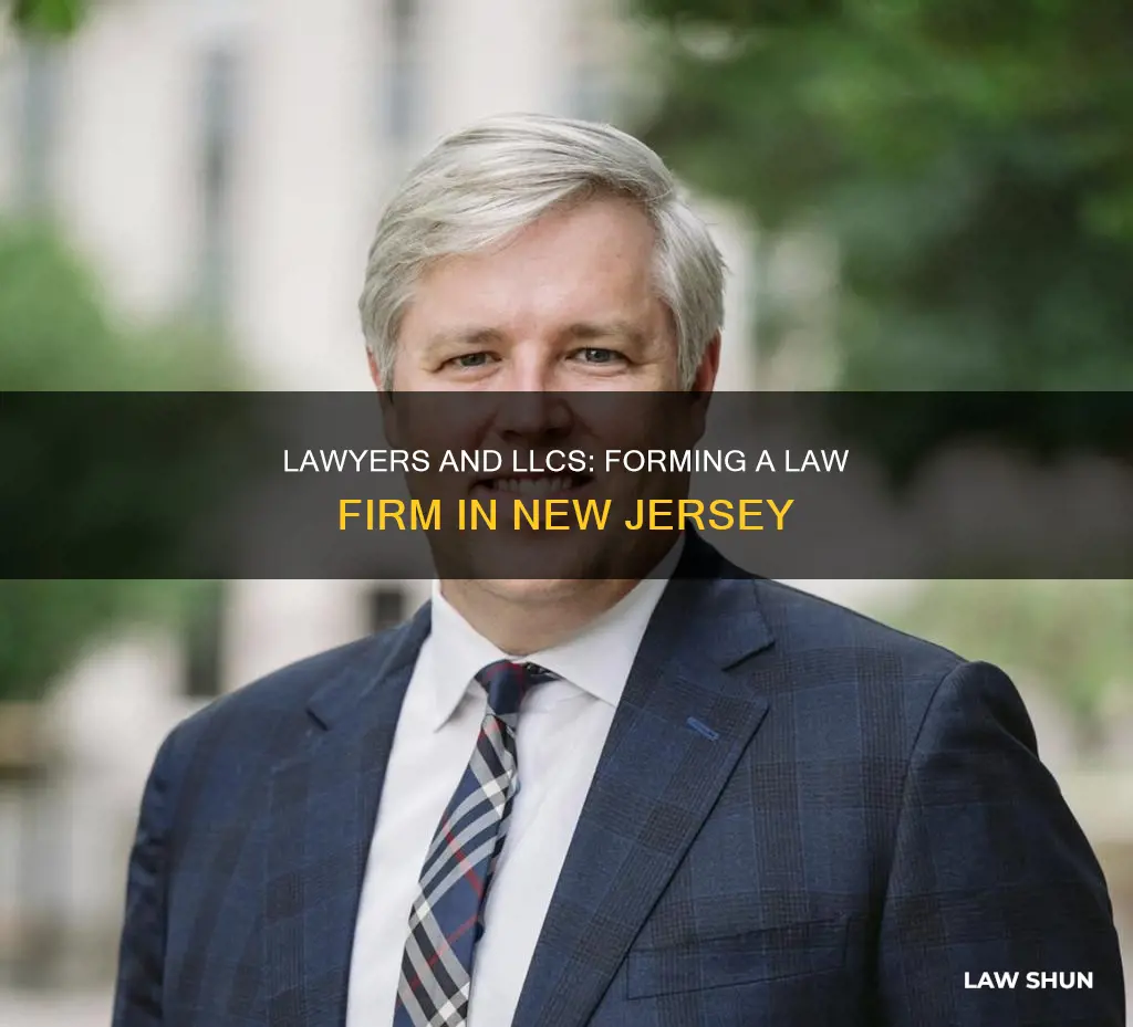 can lawyers form a law firm as llc in nj