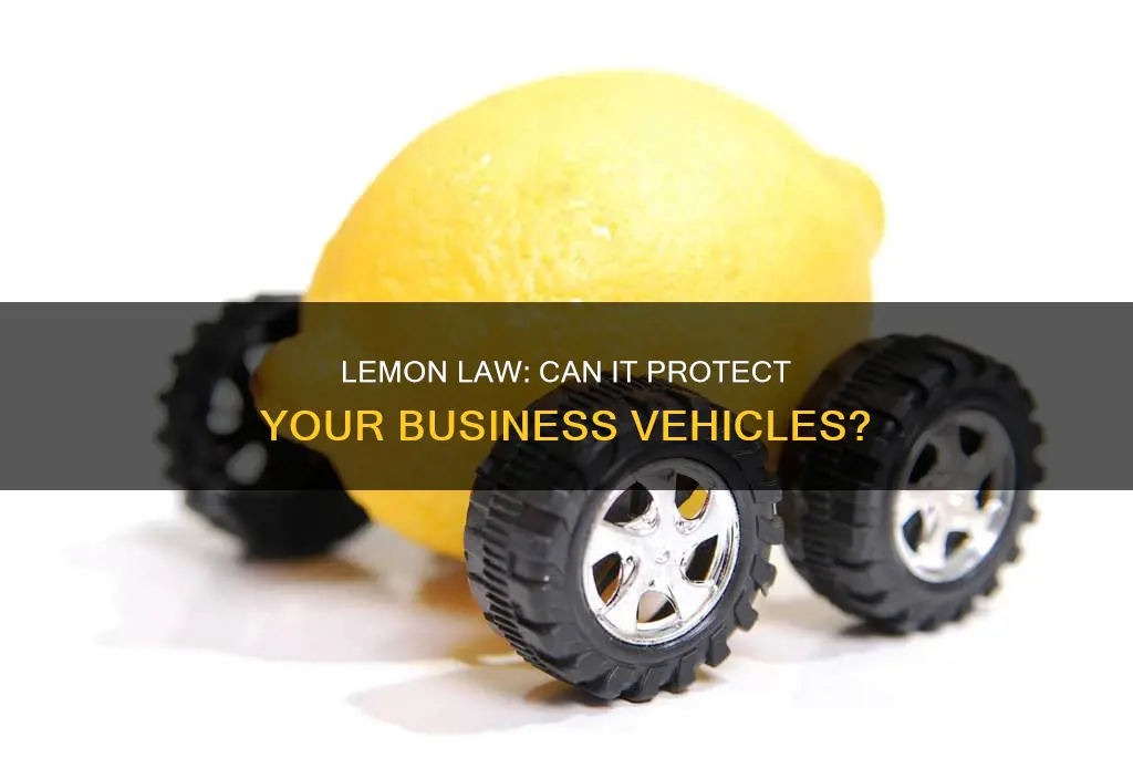can lemon law be applied to business vehicles