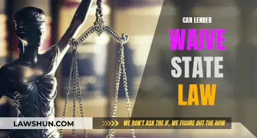 Waiving State Law: Can Lenders Override Legislation?