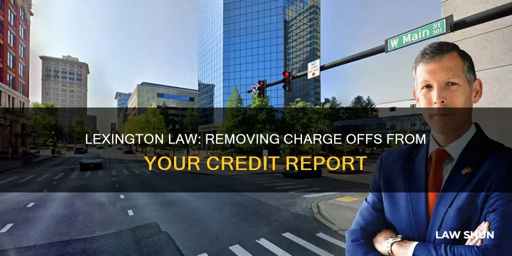 can lexington law firm remove charge offs