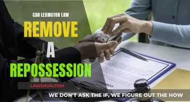 Lexington Law: Can They Remove a Repossession?