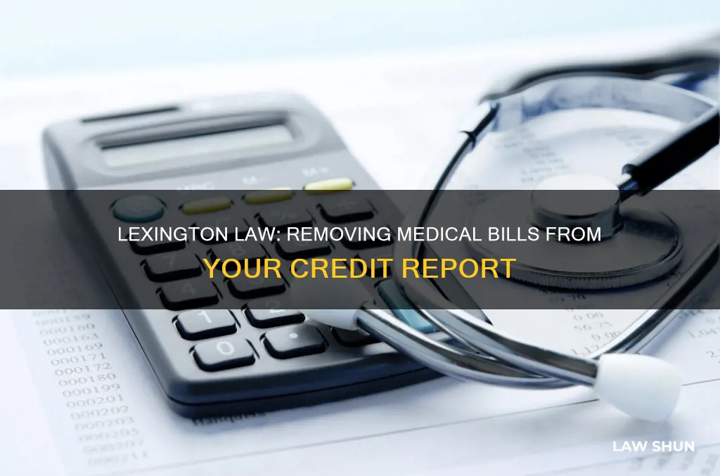 can lexington law remove medical bills