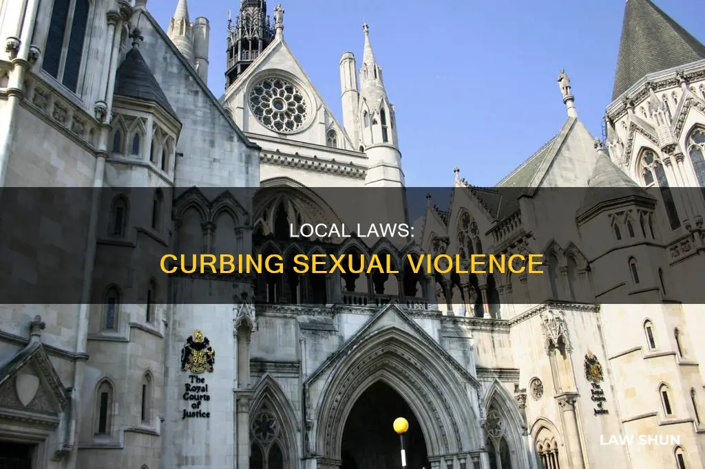 can local goverments make laws sexually violent predators
