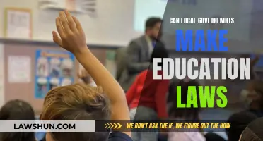 Local Education Laws: Who Makes the Rules?