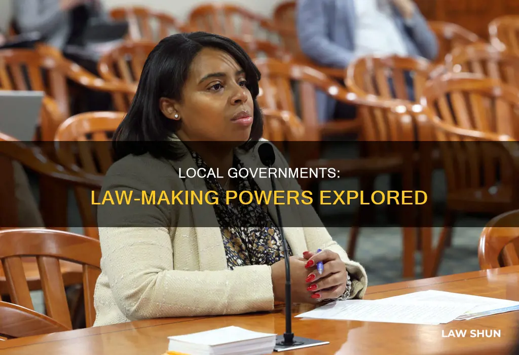 can local governments promote laws