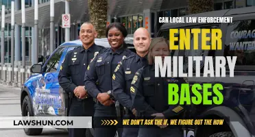 Local Police on Military Bases: Who Has Jurisdiction?