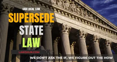 Local Law vs State Law: Who Wins?