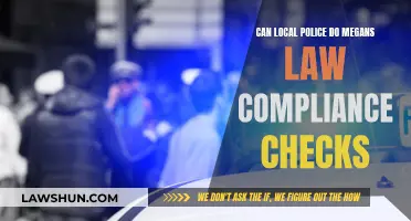 Local Police: Megan's Law Compliance Checks