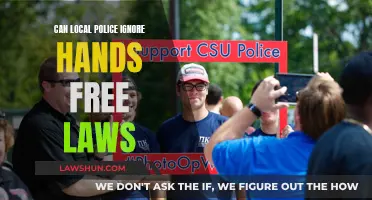 Local Police: Exempt from Hands-Free Laws?